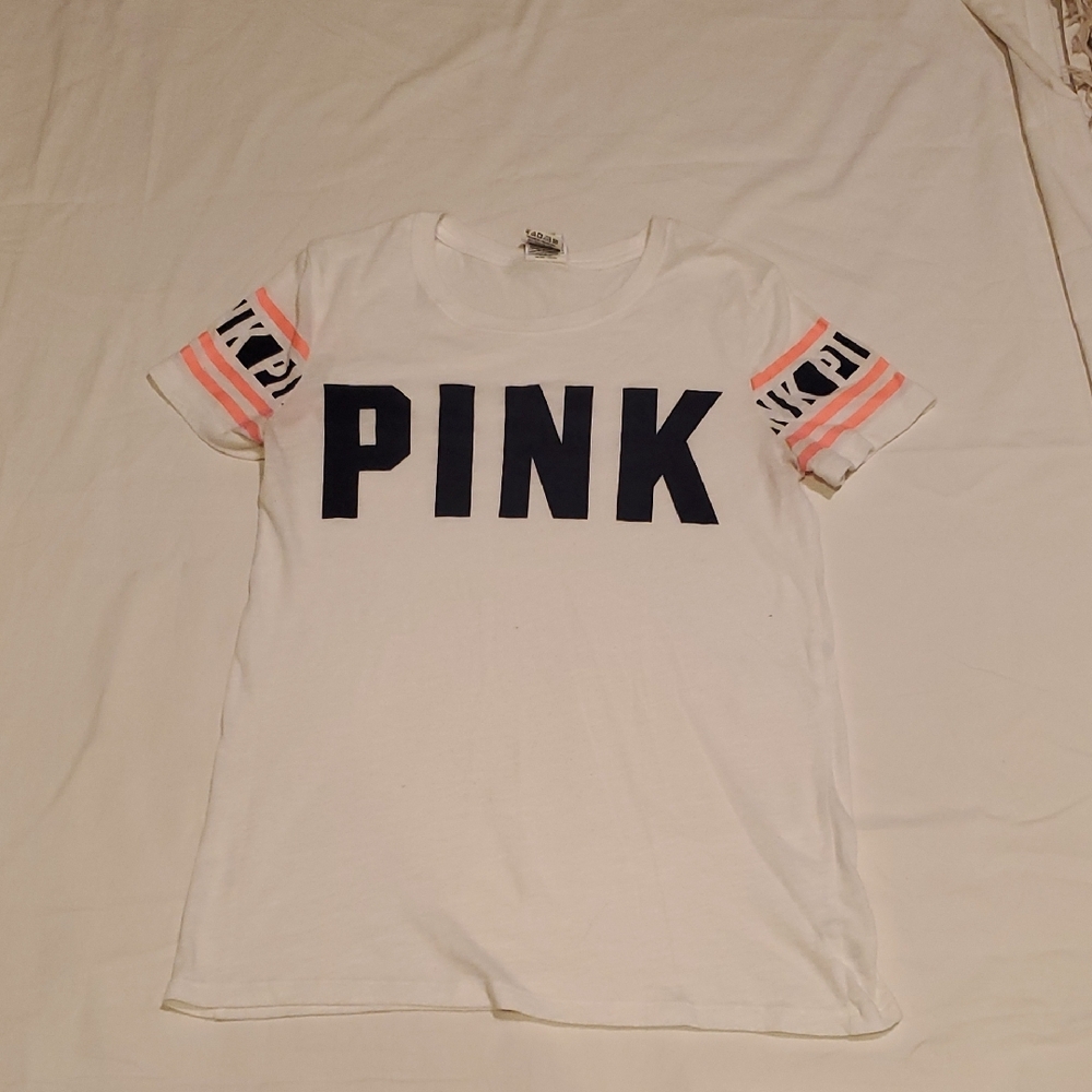 PINK Victoria's Secret Shirt - White